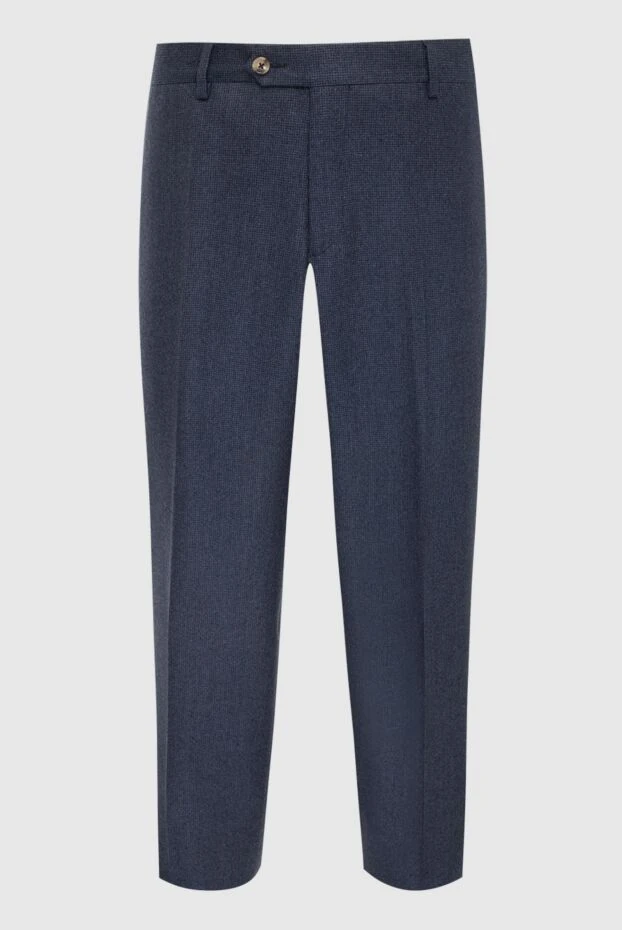 Malo мужские брюки из шерсти синие мужские купить с ценами и фото 997854 - фото 1