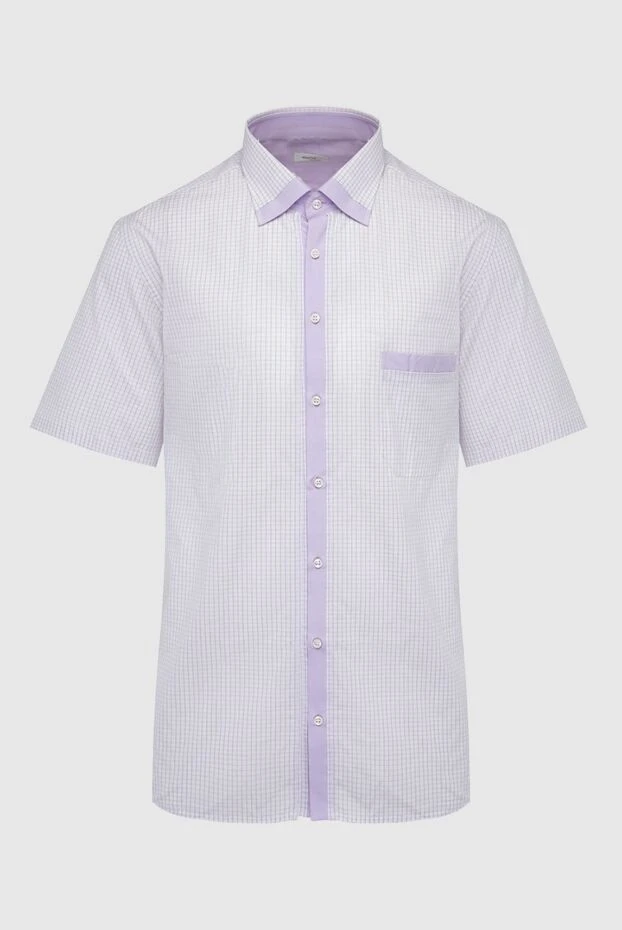 Marol мужские сорочка из хлопка фиолетовая мужская купить с ценами и фото 998059 - фото 1