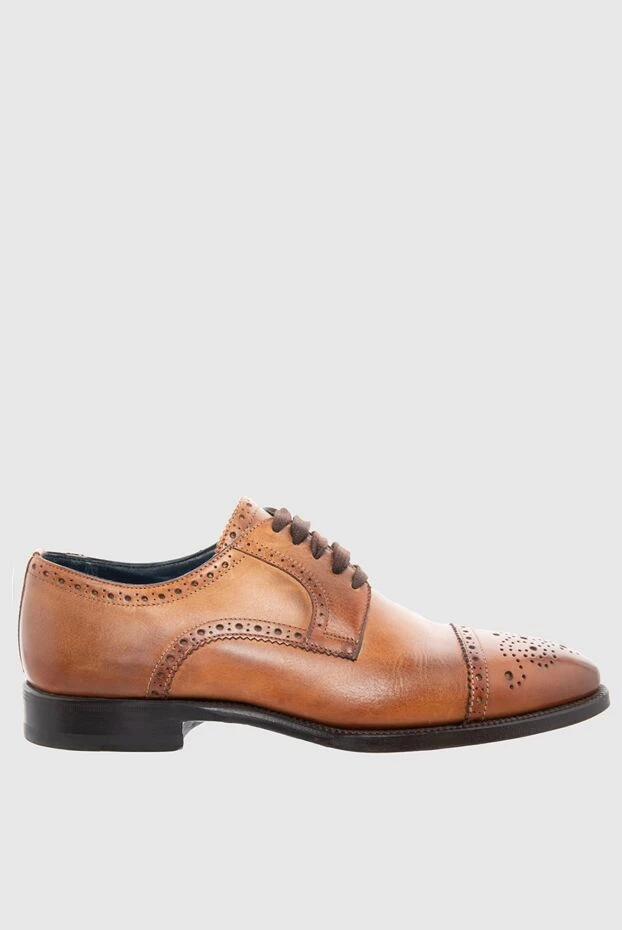 Branchini мужские туфли мужские из кожи коричневые купить с ценами и фото 998477 - фото 1