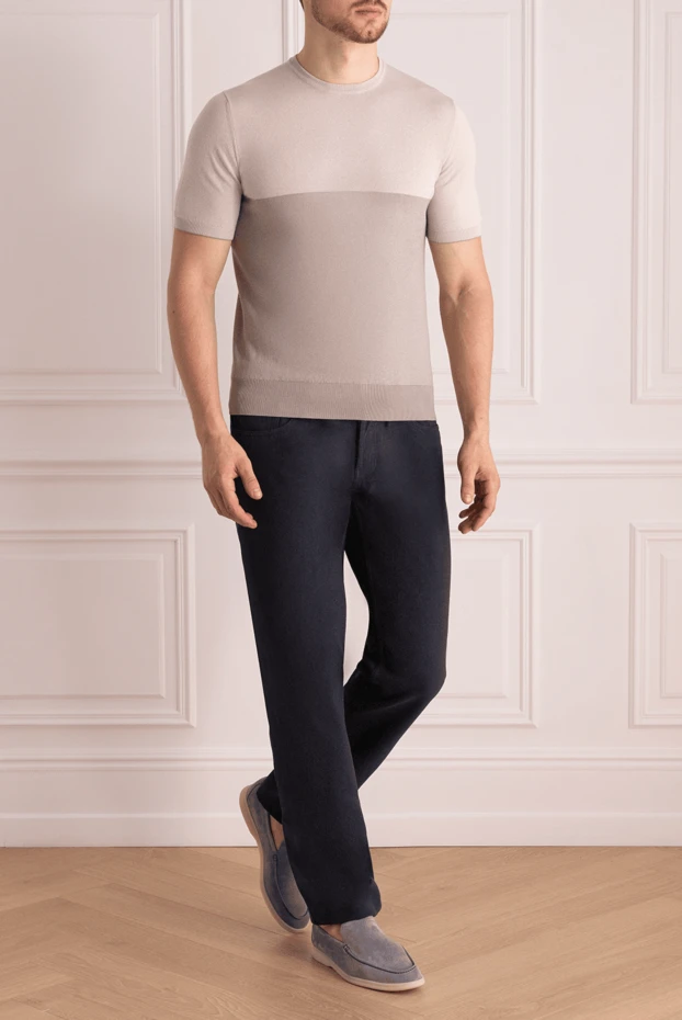 Gucci man blue cotton jeans for men buy with prices and photos 998689 - photo 2