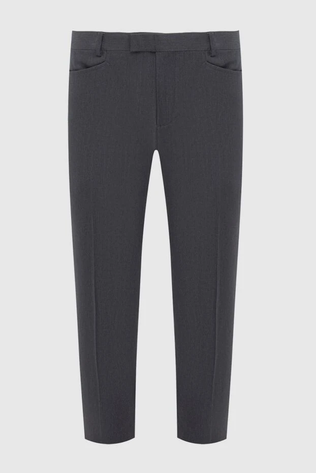 Gucci мужские брюки из шерсти серые мужские купить с ценами и фото 998700 - фото 1