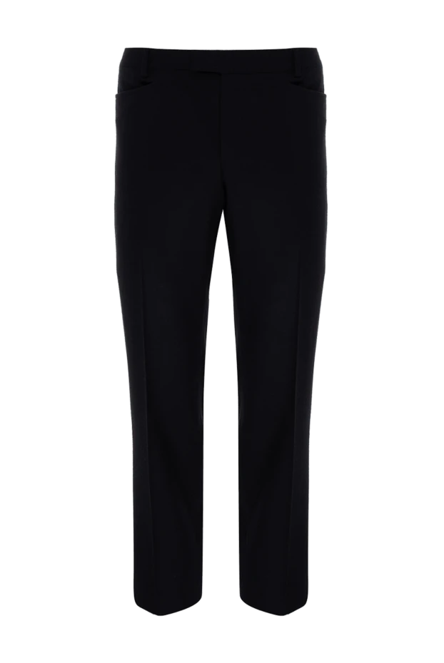 Gucci мужские брюки из шерсти чёрные мужские купить с ценами и фото 998927 - фото 1
