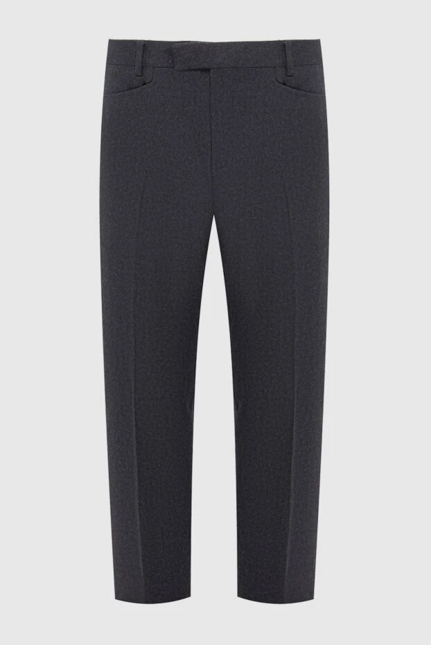 Gucci man blue wool trousers for men buy with prices and photos 998931 - photo 1