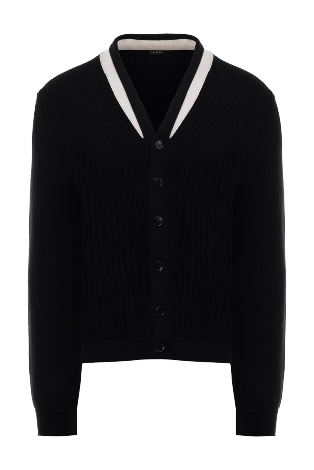 Gucci man men's wool cardigan black buy with prices and photos 998933 - photo 1
