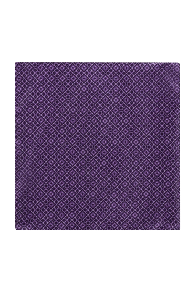Brioni man purple silk pouchette for men buy with prices and photos 999420 - photo 1