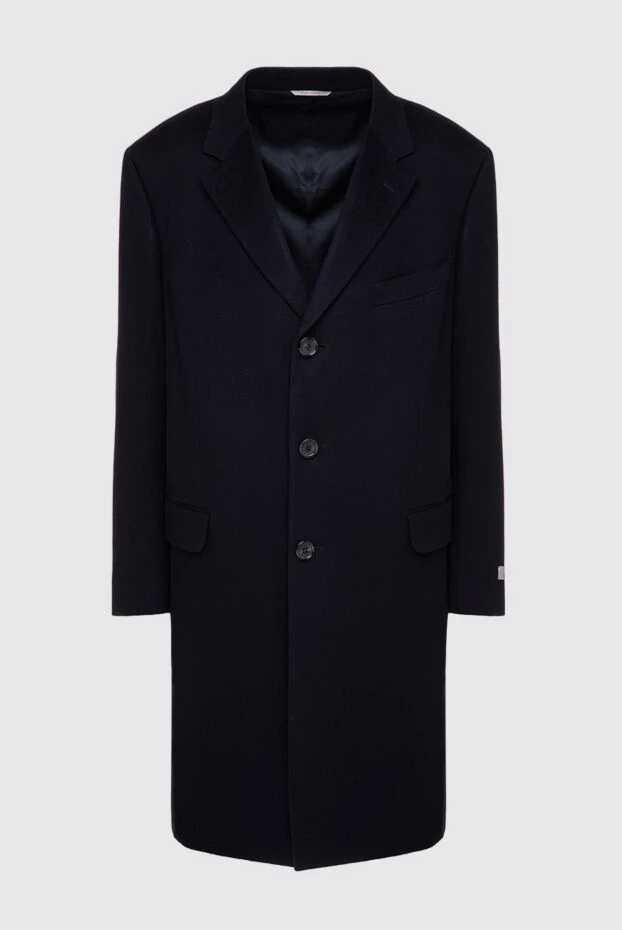 Canali man wool and cashmere coat blue for men 999601 - photo 1