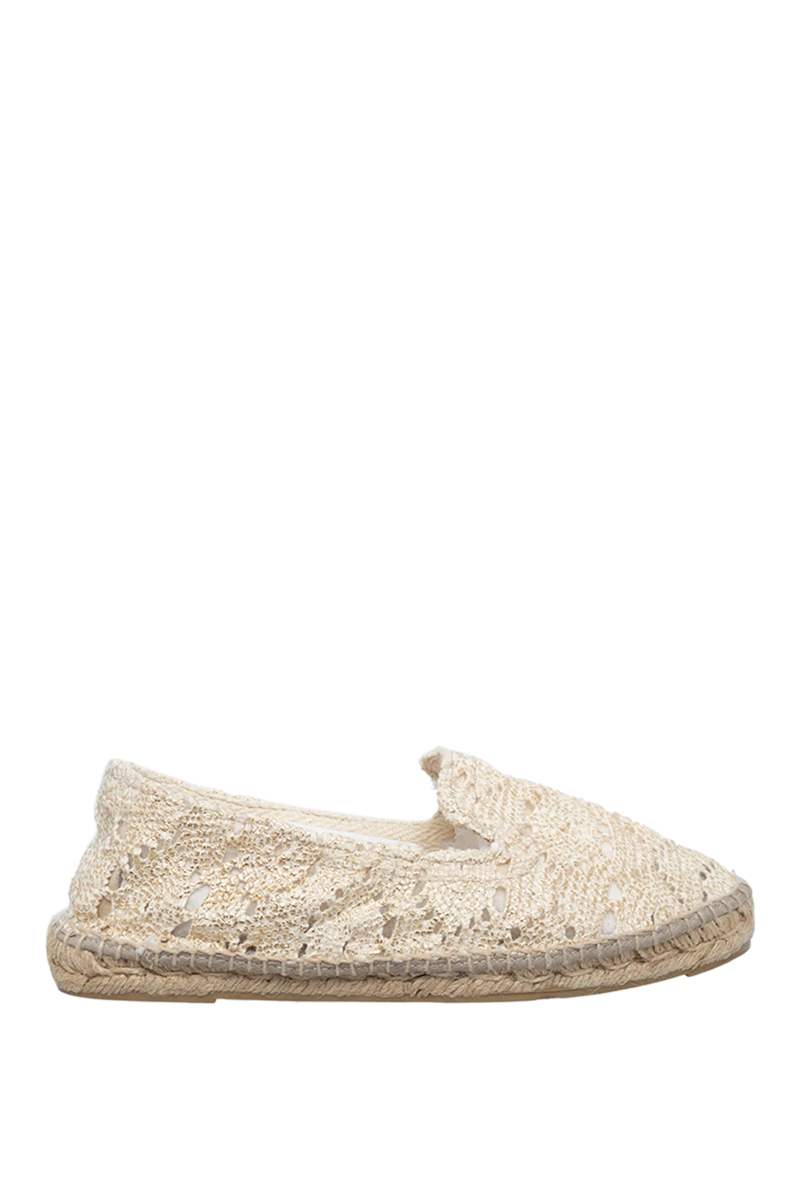 Manebi woman beige textile espadrilles for women buy with prices and photos 131553 - photo 1