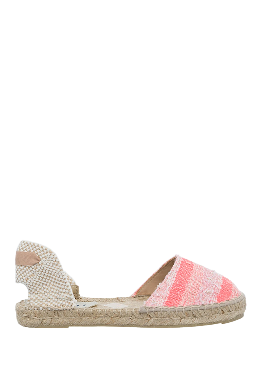 Manebi woman pink tweed espadrilles for women buy with prices and photos 131554