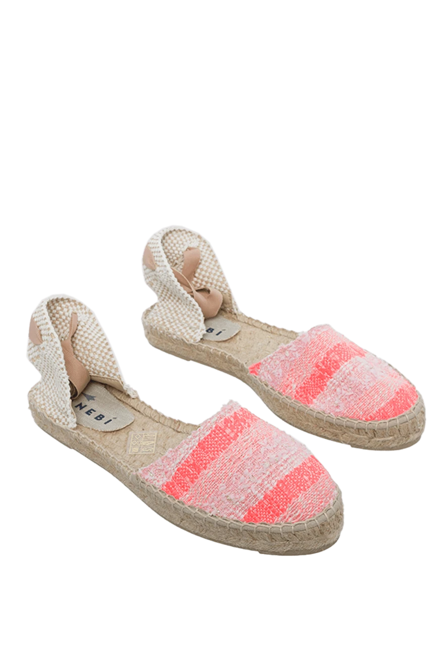 Manebi woman pink tweed espadrilles for women buy with prices and photos 131554