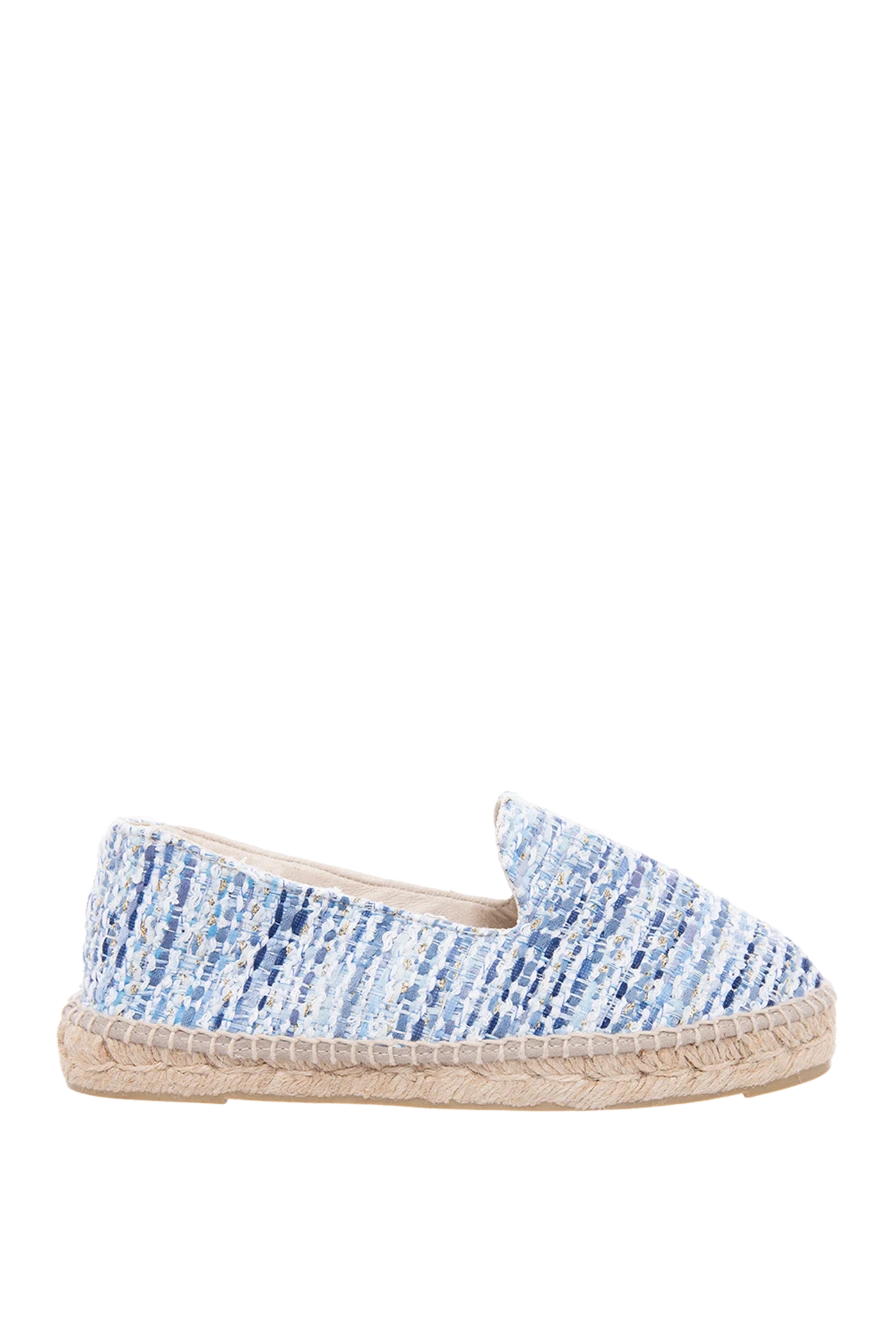 Manebi woman blue tweed espadrilles for women buy with prices and photos 131560