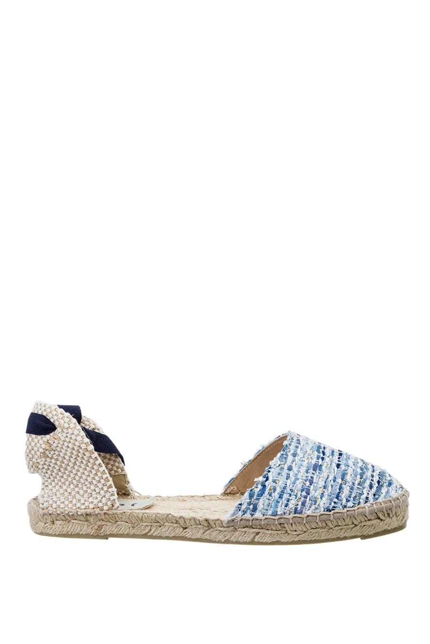 Manebi woman blue tweed espadrilles for women buy with prices and photos 131561 - photo 1