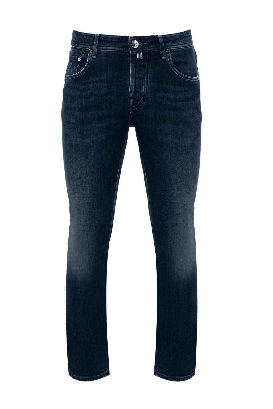 Jacob Cohen мужские джинсы из хлопка синие мужские купить с ценами и фото 133067 - фото 1