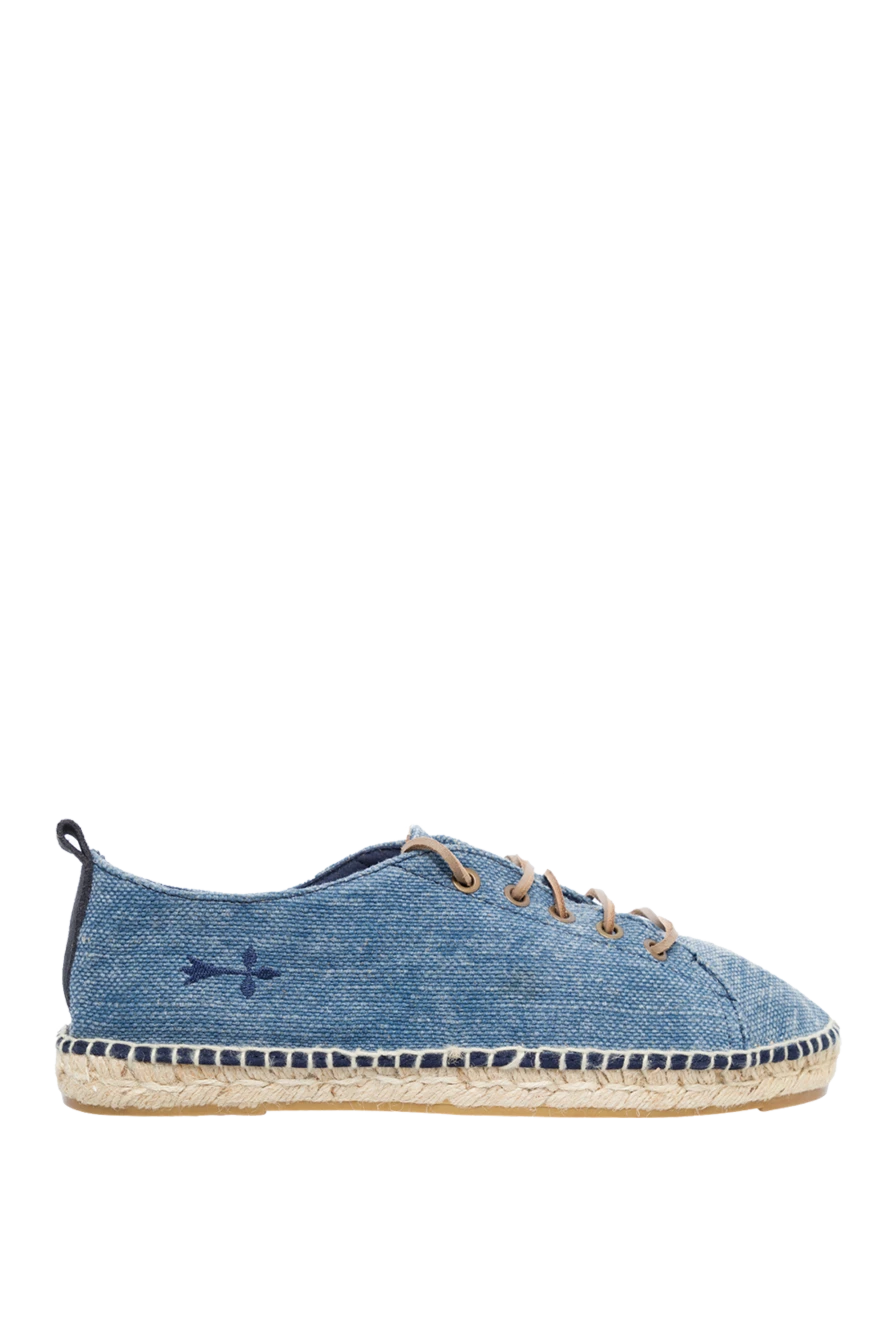 Manebi man espadrilles canvas blue for men buy with prices and photos 134950