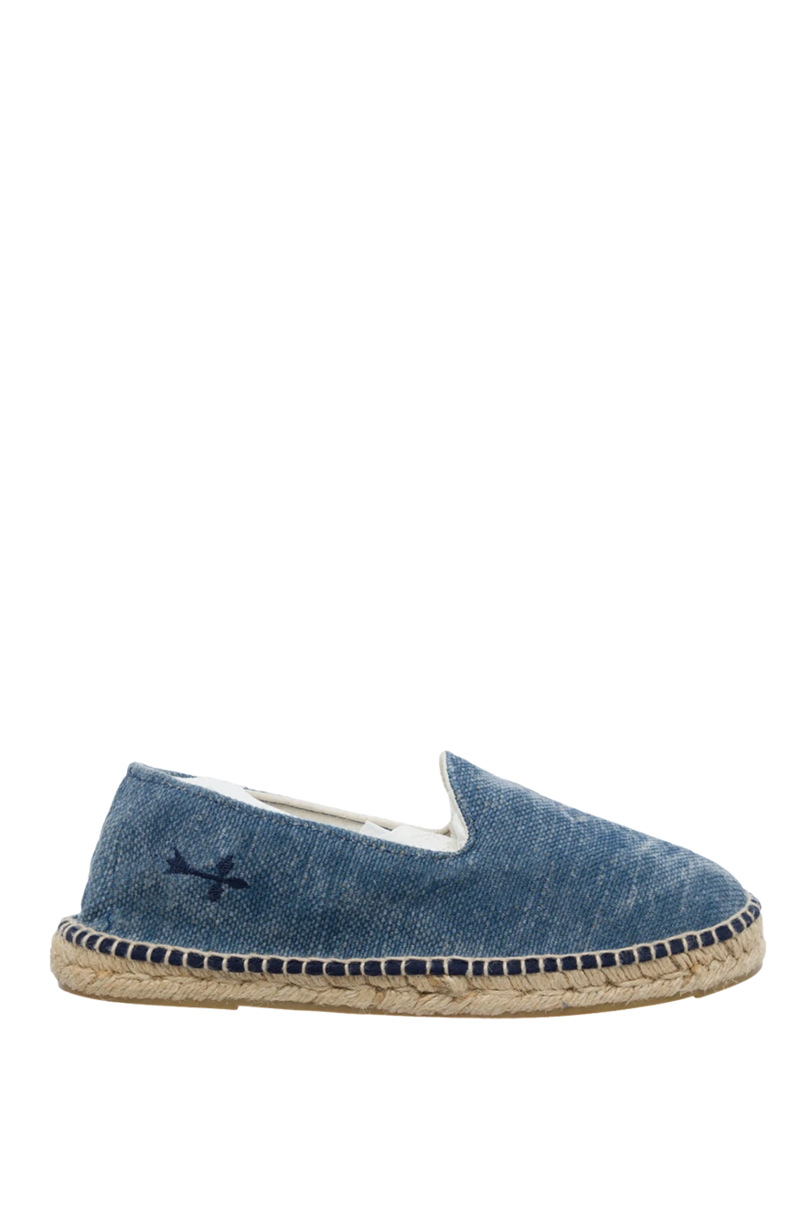 Manebi man espadrilles suede blue for men buy with prices and photos 134953 - photo 1