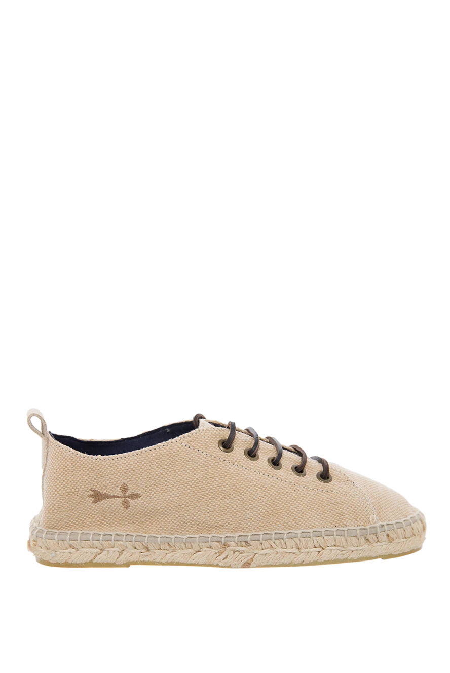 Manebi man espadrilles canvas beige for men buy with prices and photos 134957