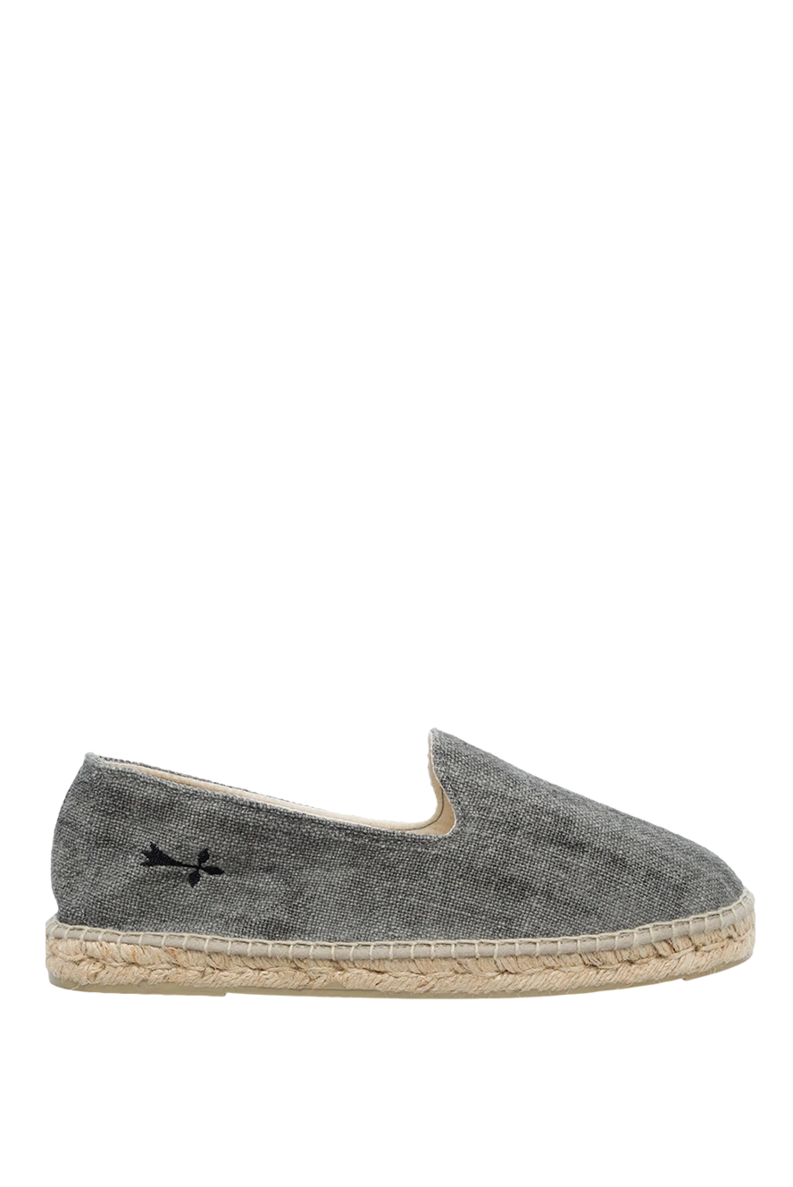 Manebi man espadrilles canvas gray for men buy with prices and photos 134958 - photo 1