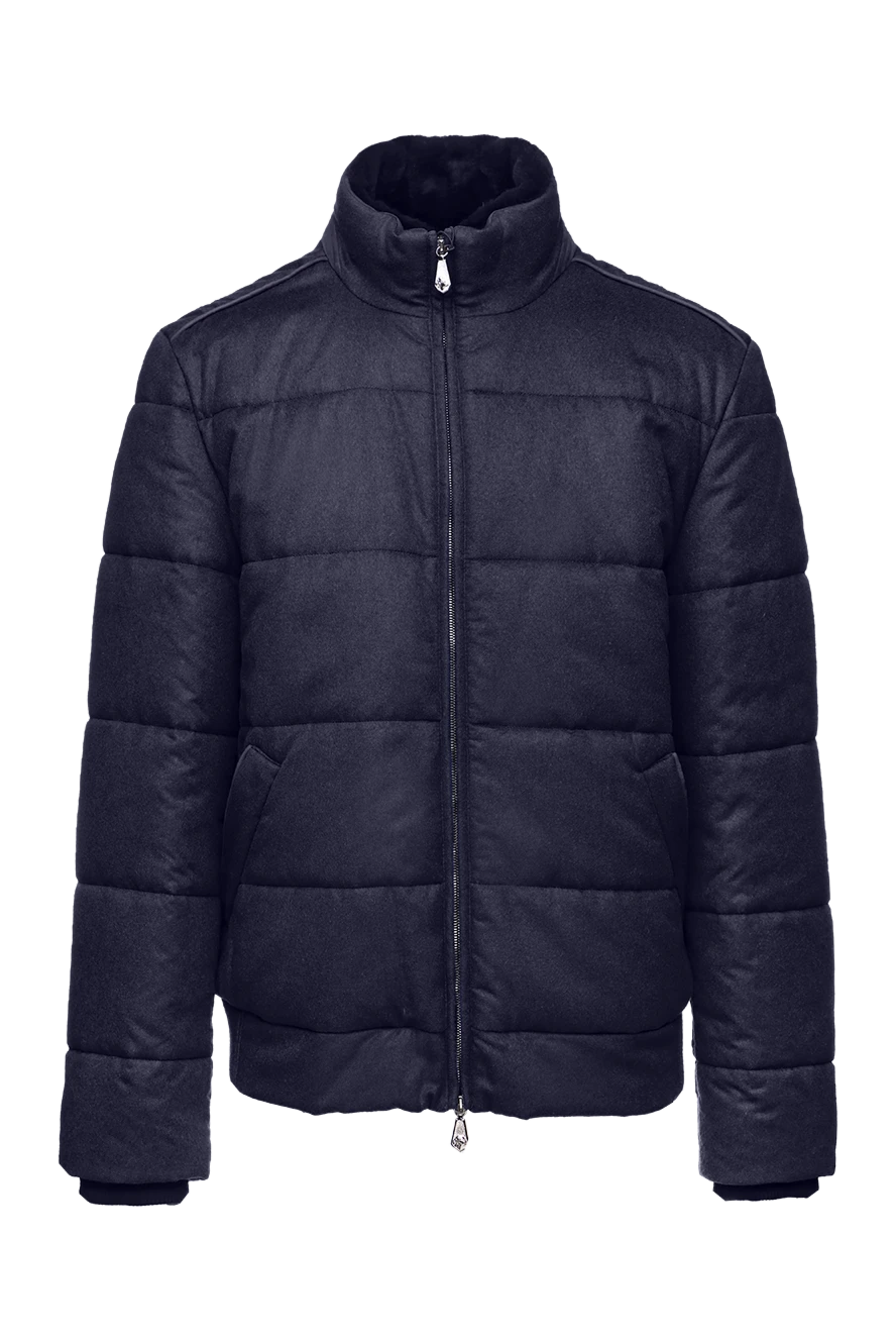 Roger Pinault man down jacket men's cashmere blue buy with prices and photos 135613 - photo 1