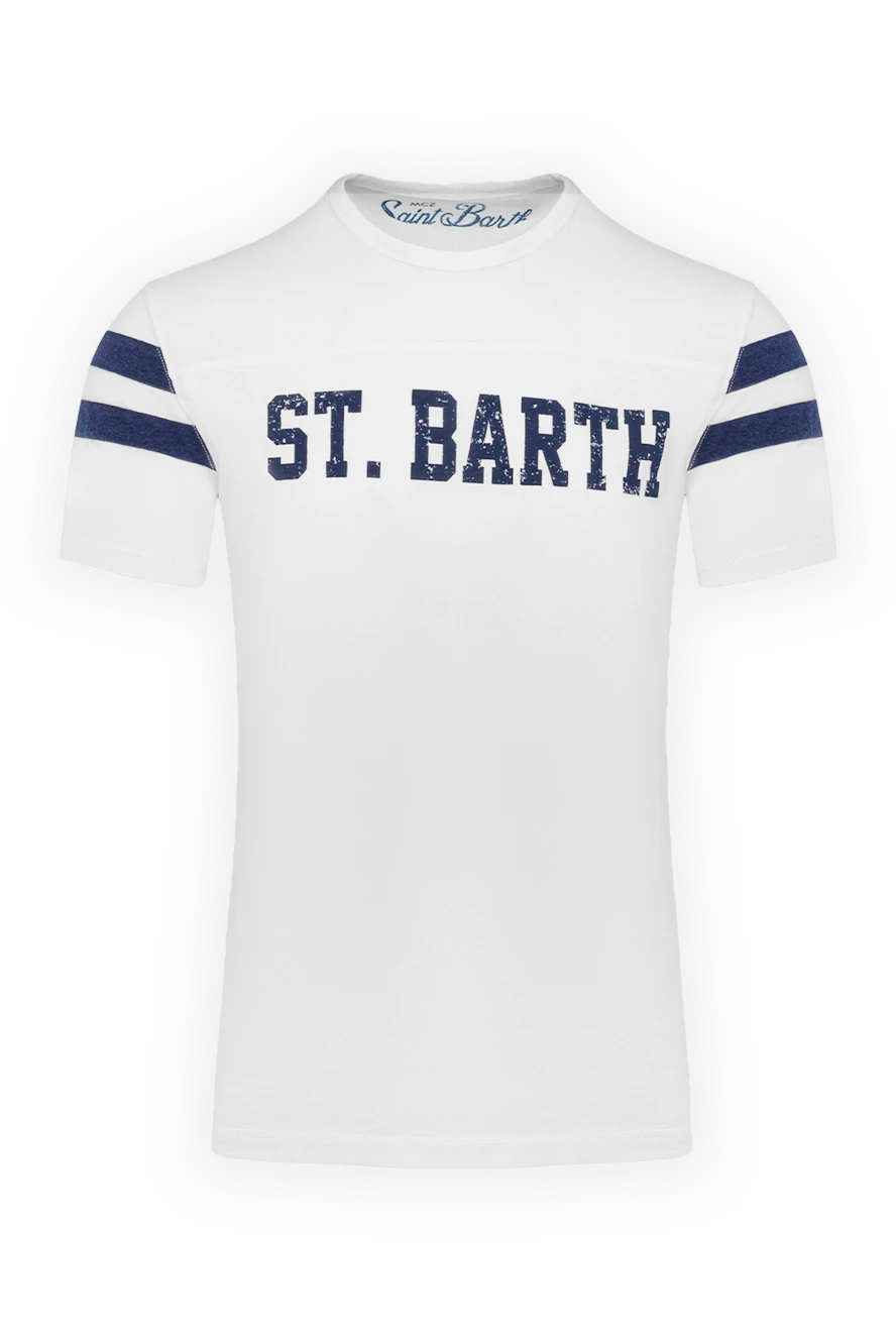 MC2 Saint Barth man white cotton t-shirt for men buy with prices and photos 135746 - photo 1