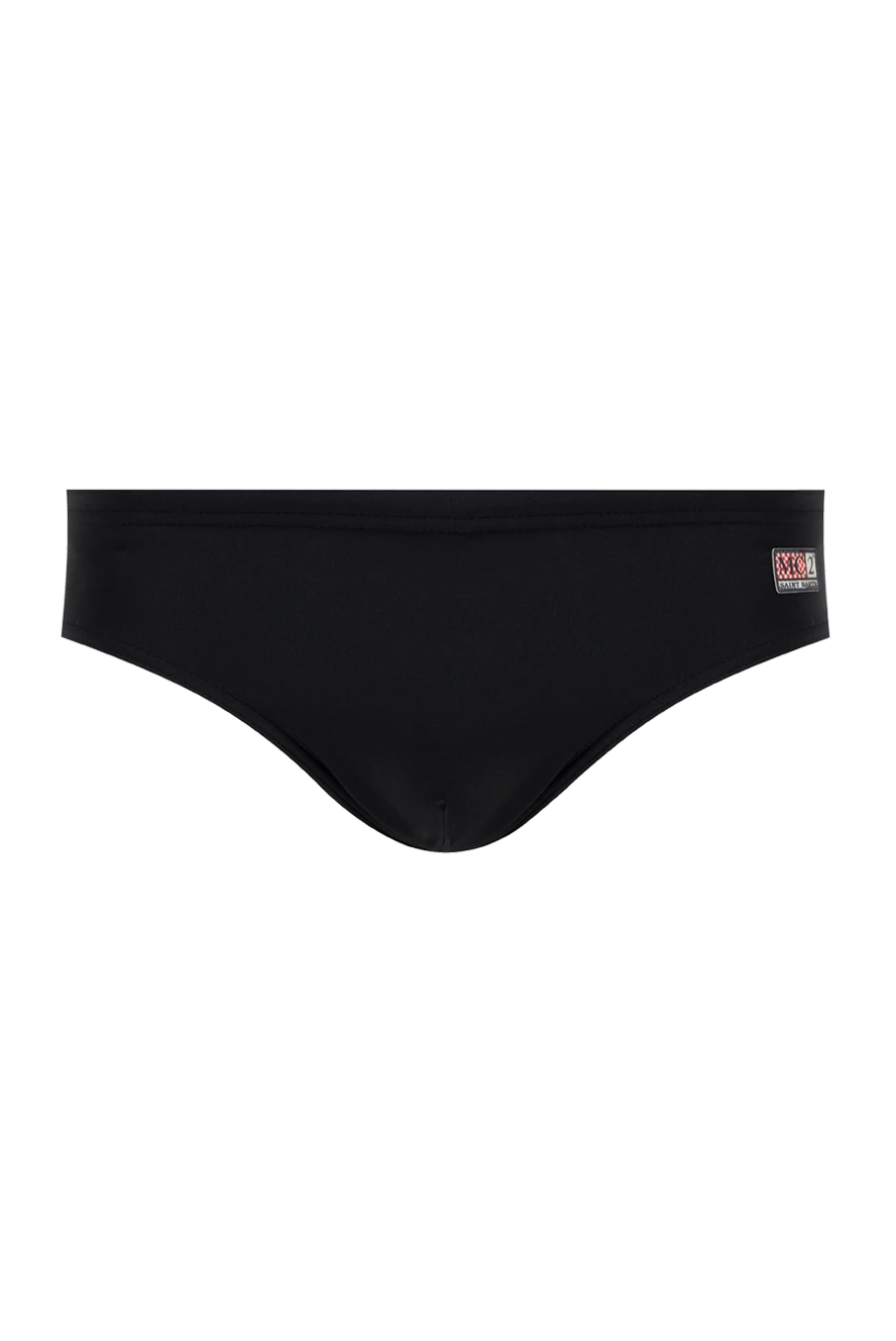 MC2 Saint Barth man black men's beach swimming trunks made of polyamide and elastane buy with prices and photos 135794 - photo 1