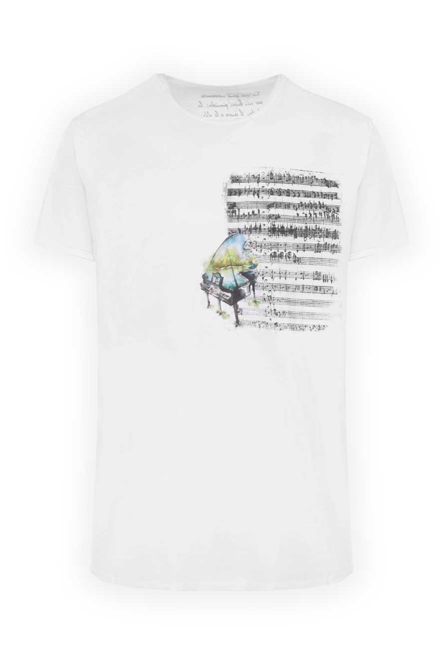 Bisibiglio man white cotton t-shirt for men buy with prices and photos 135991 - photo 1