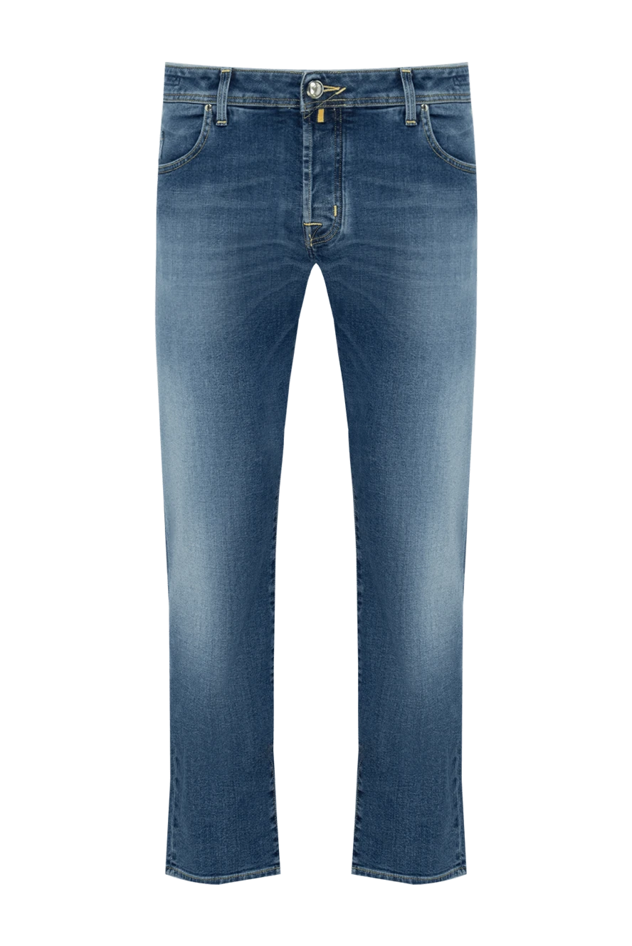 Jacob Cohen мужские джинсы из хлопка синие мужские купить с ценами и фото 136667 - фото 1
