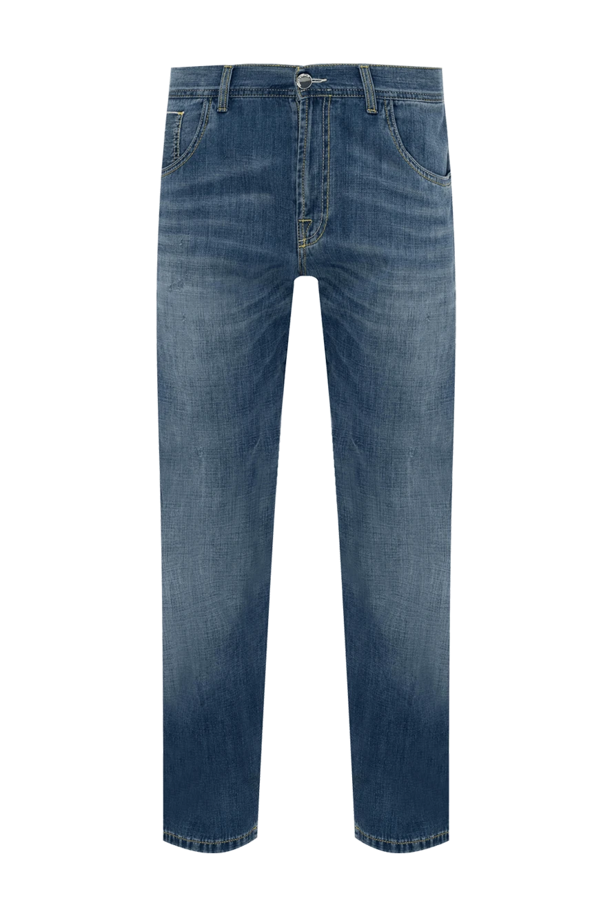 Scissor Scriptor мужские джинсы из хлопка синие мужские купить с ценами и фото 136705