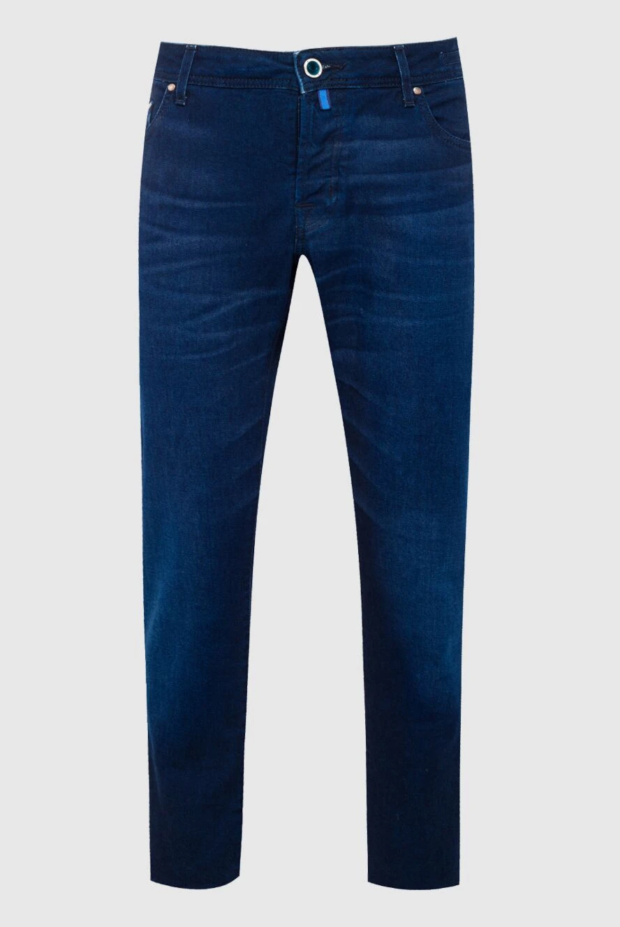 Jacob Cohen мужские джинсы из хлопка синие мужские купить с ценами и фото 137823 - фото 1
