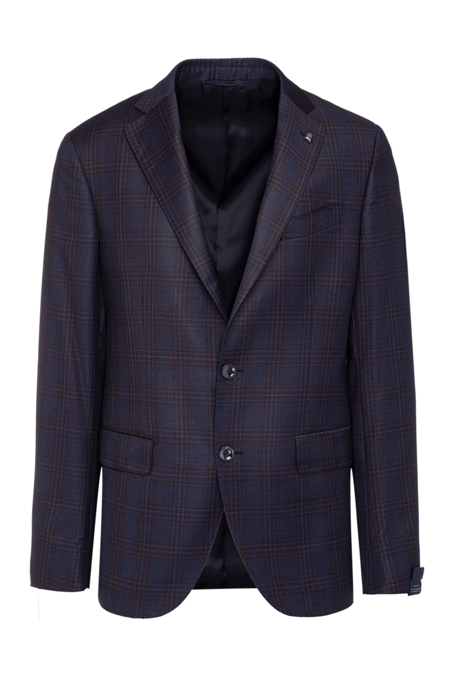 Sartoria Latorre man blue wool jacket for men 137940 - photo 1