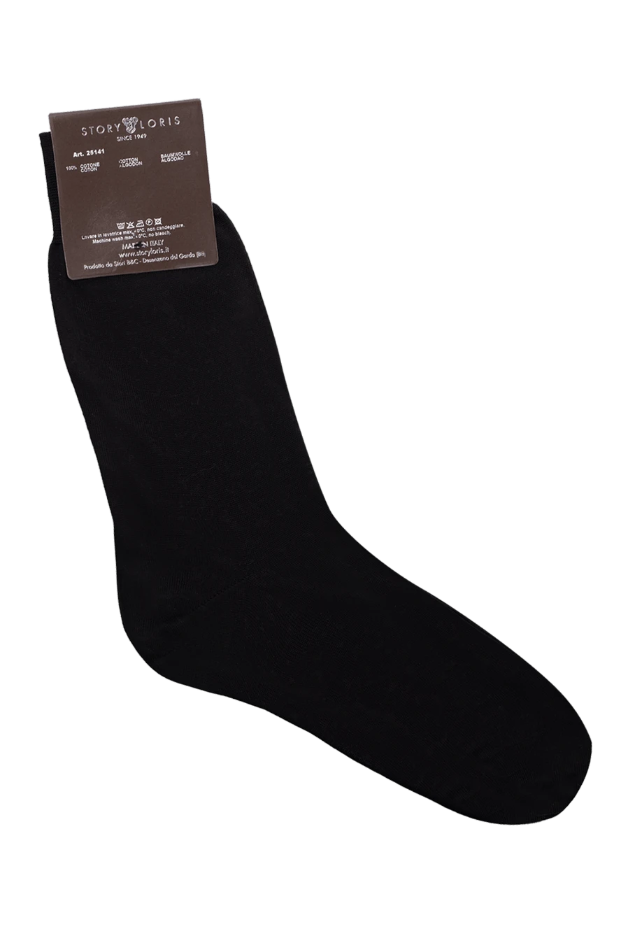 Story Loris чоловічі шкарпетки з бавовни чорні чоловічі купити фото з цінами 138151