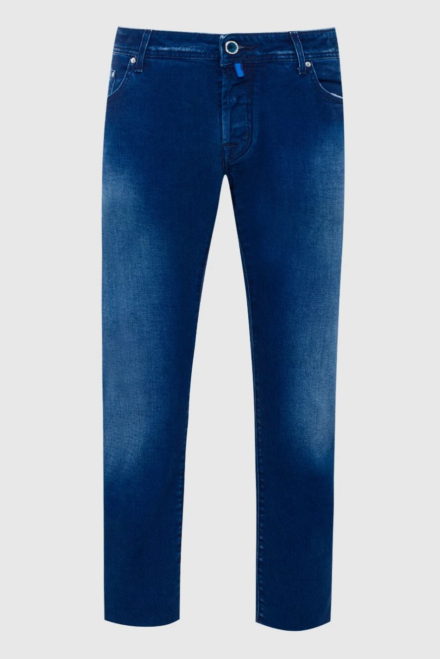 Jacob Cohen мужские джинсы из хлопка синие мужские купить с ценами и фото 138170 - фото 1
