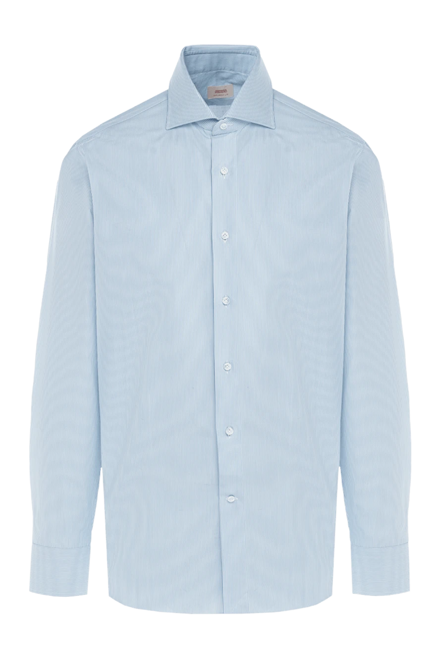 Alessandro Gherardi man blue cotton shirt for men 138691 - photo 1