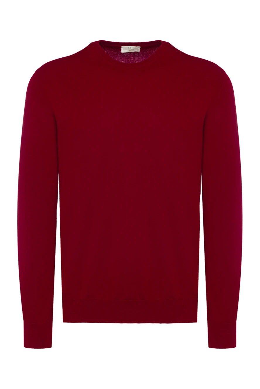 Bilancioni man burgundy wool jumper for men 139797 - photo 1