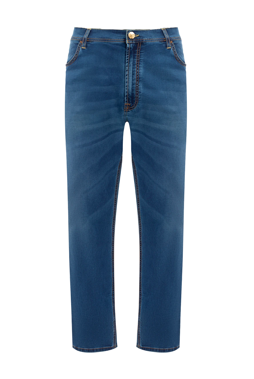 Stefano Ricci джинсы из хлопка синие мужские 140411 - фото 1