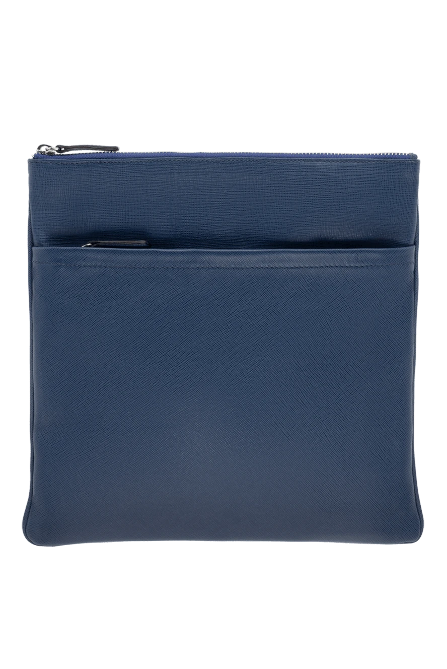 Cesare di Napoli мужские сумка через плечо из натуральной кожи синяя мужская купить с ценами и фото 140451