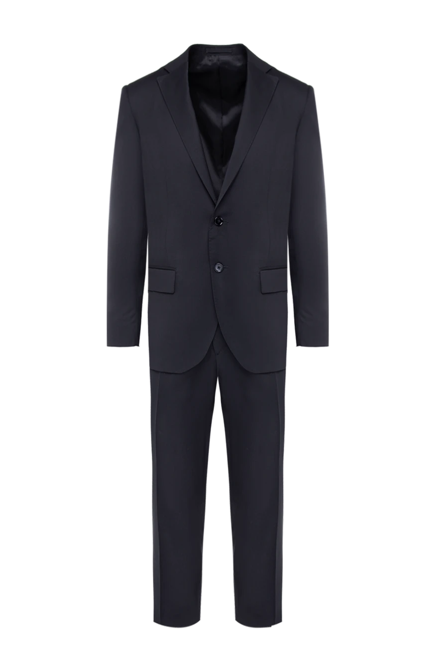 Lubiam man men's suit made of gray wool 140592 - photo 1