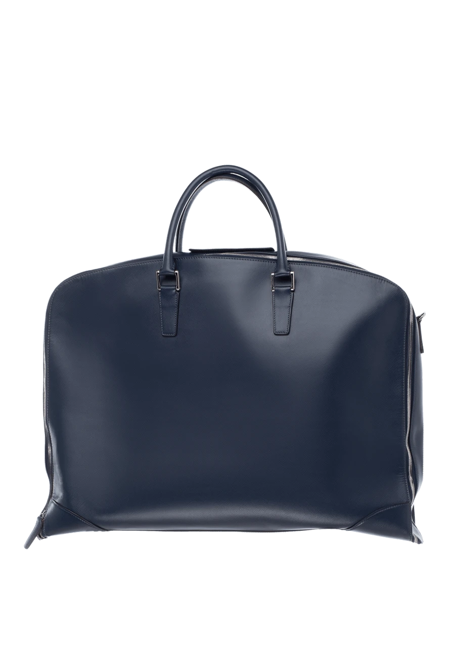 Cesare di Napoli man blue leather bag for men buy with prices and photos 140957