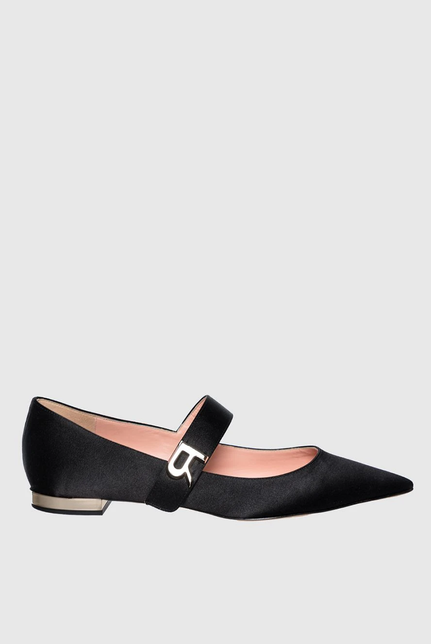 Rochas woman black shoes for women buy with prices and photos 141073