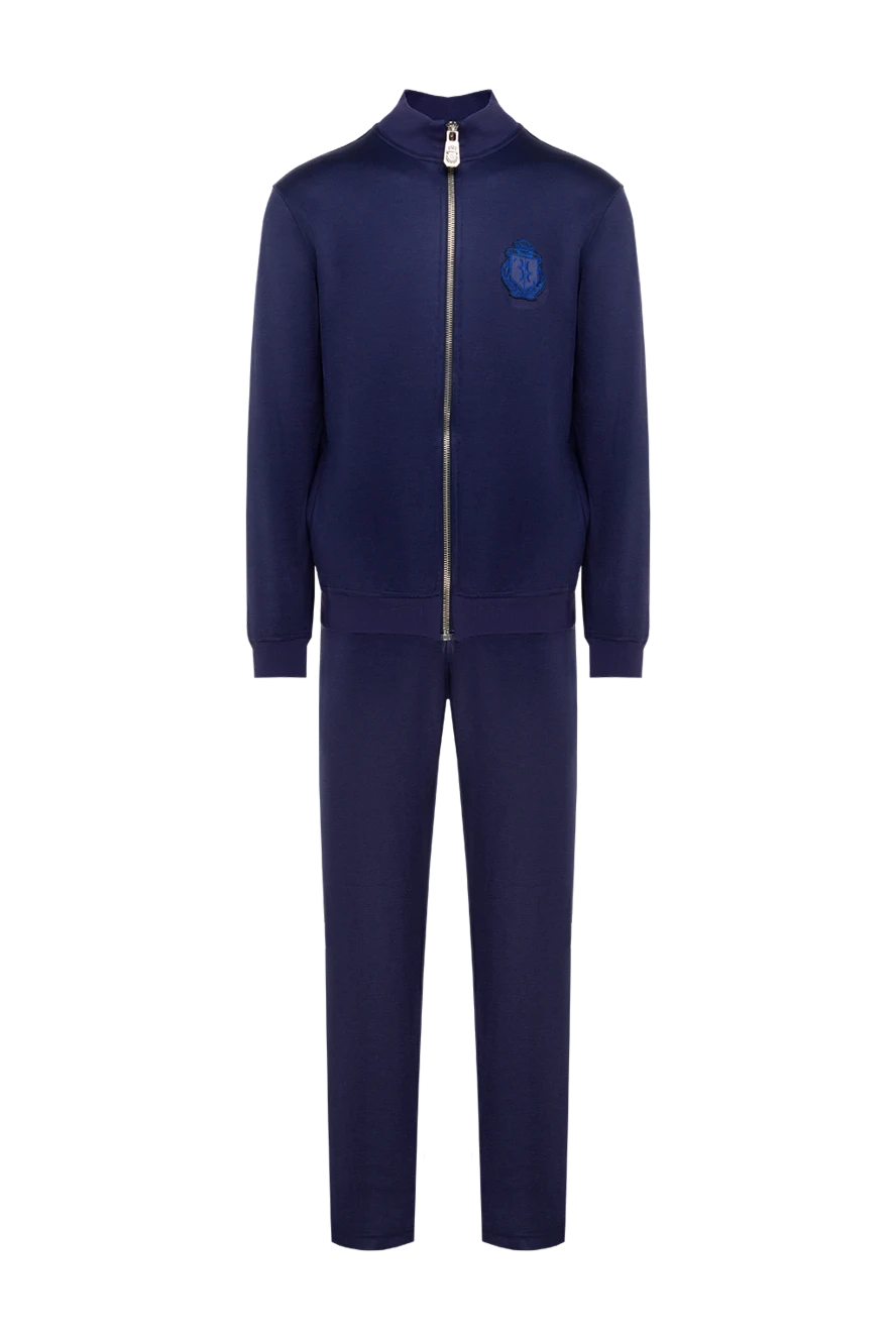 Billionaire чоловічі спортивний костюм чоловічий з бавовни, шовку та поліаміду синій купити фото з цінами 141501 - фото 1