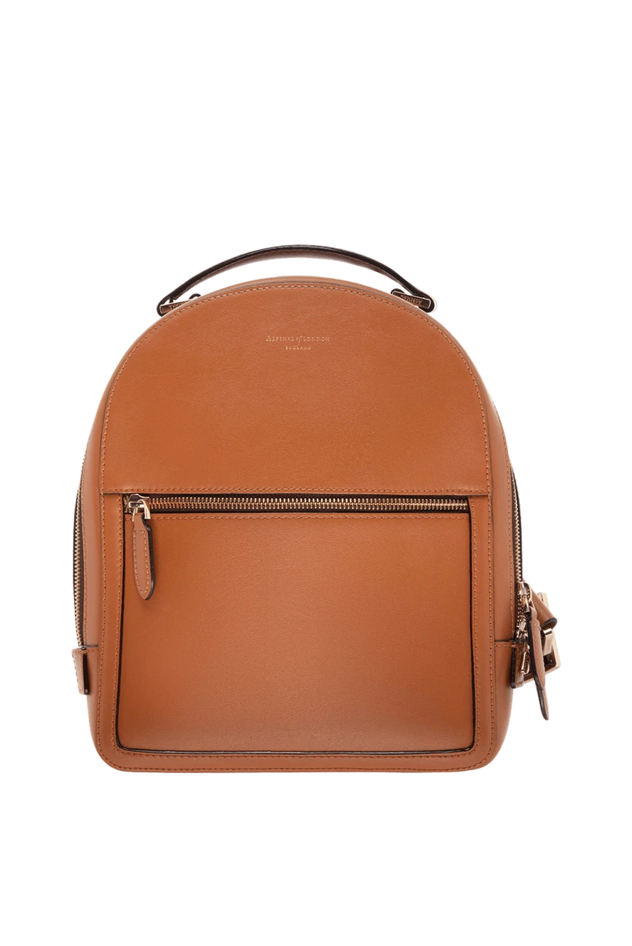 Aspinal of London woman brown leather backpack for women buy with prices and photos 142149 - photo 1