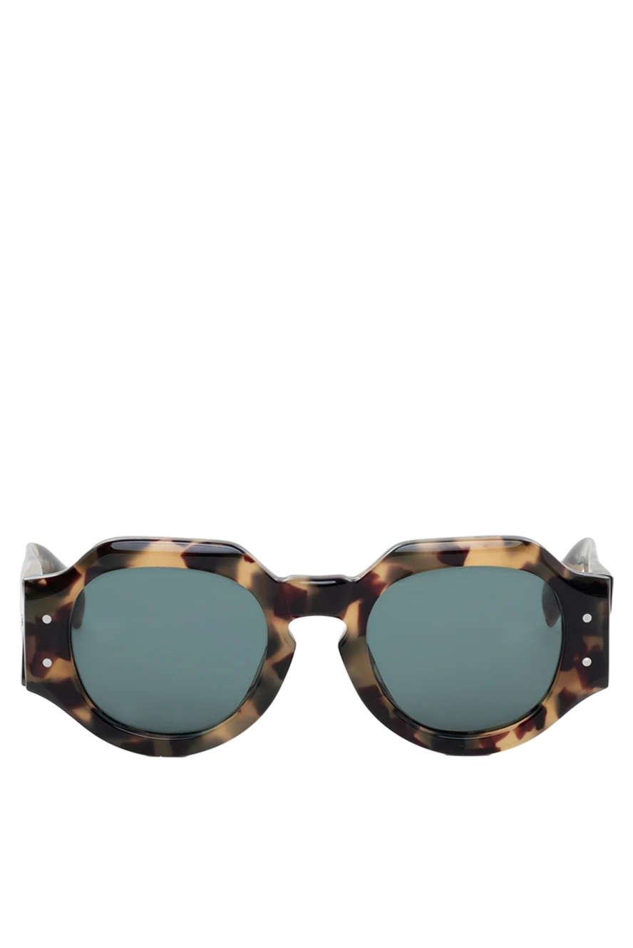 Dries Van Noten окуляри коричневі жіночі з великими дужками 142578 - фото 1