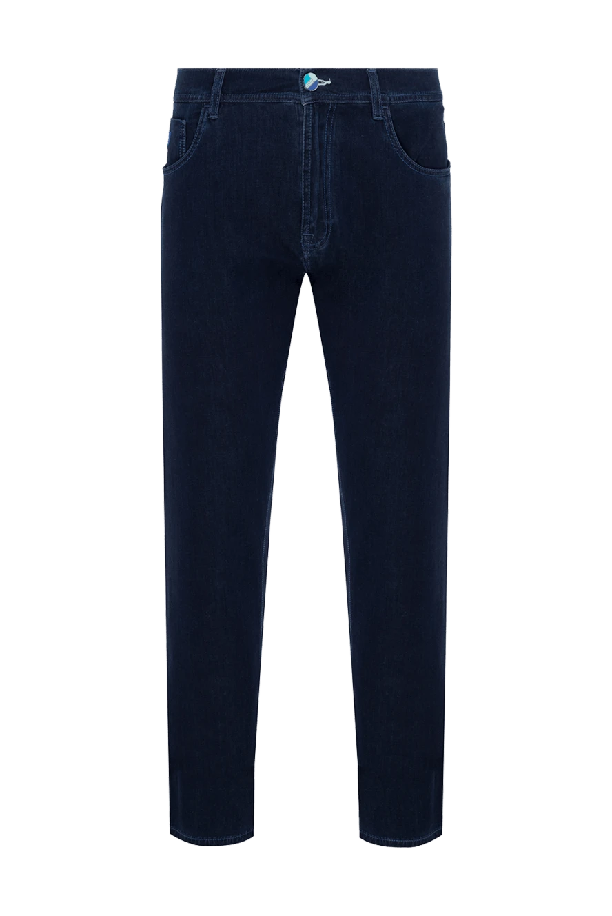 Scissor Scriptor чоловічі джинси з бавовни та поліуретану сині. чоловічі купити фото з цінами 143565 - фото 1