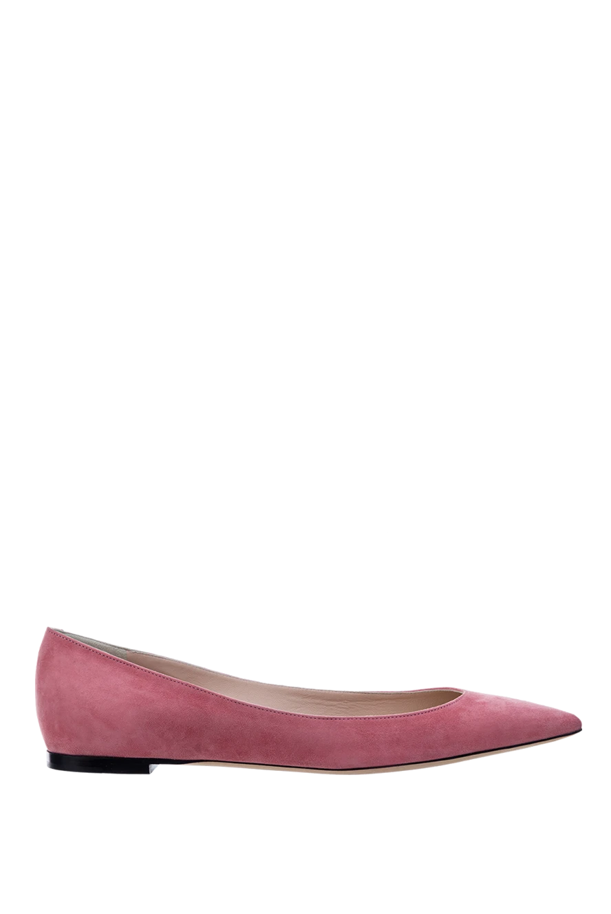Nina Ricci жіночі туфлі з замші рожеві жіночі купити фото з цінами 144076 - фото 1
