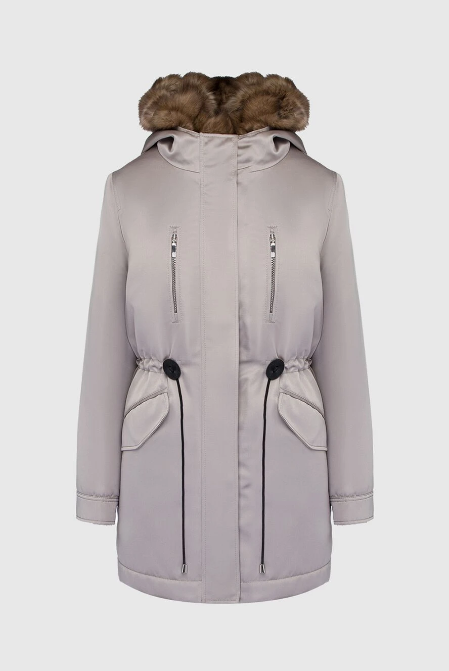 Fabio Gavazzi woman women's gray parka buy with prices and photos 144102