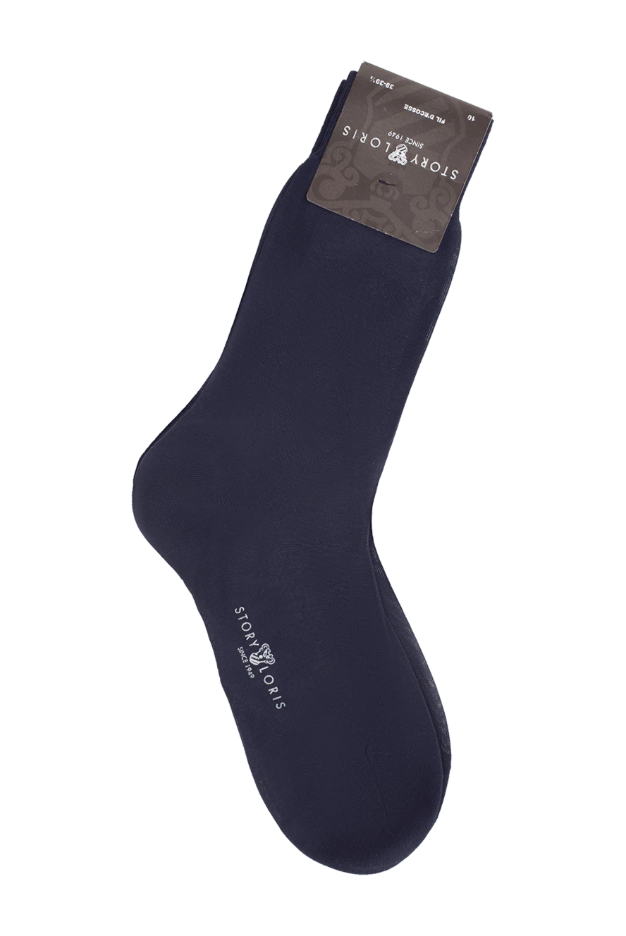 Story Loris man men's blue cotton socks buy with prices and photos 144255 - photo 1