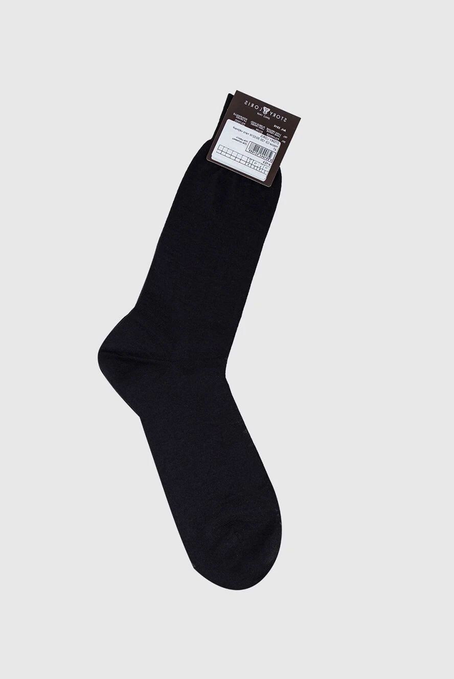 Story Loris чоловічі шкарпетки з вовни та поліаміду чорні чоловічі купити фото з цінами 144262 - фото 2
