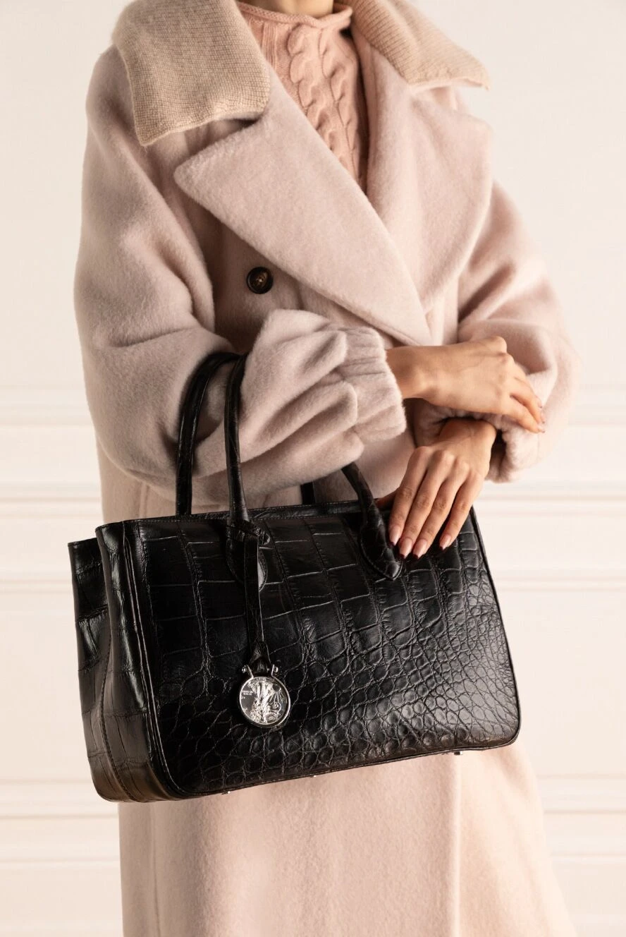Tardini женские сумка из кожи черная женская купить с ценами и фото 144388 - фото 2