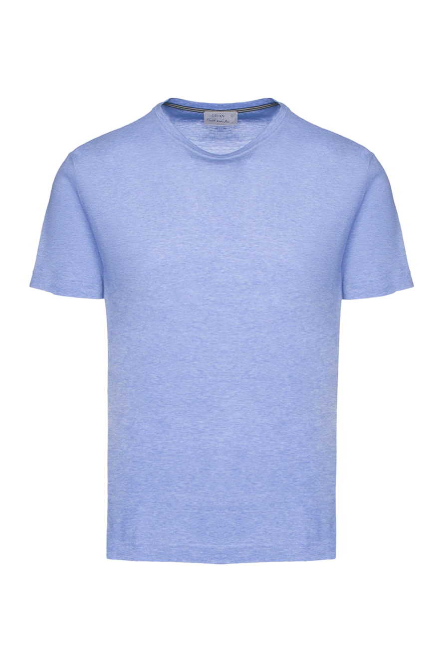 Orian man blue cotton t-shirt for men 144755 - photo 1