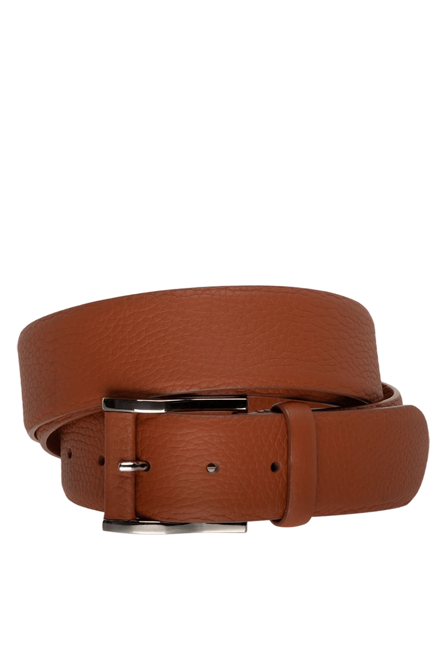 Cesare di Napoli man orange leather belt for men buy with prices and photos 145172 - photo 1