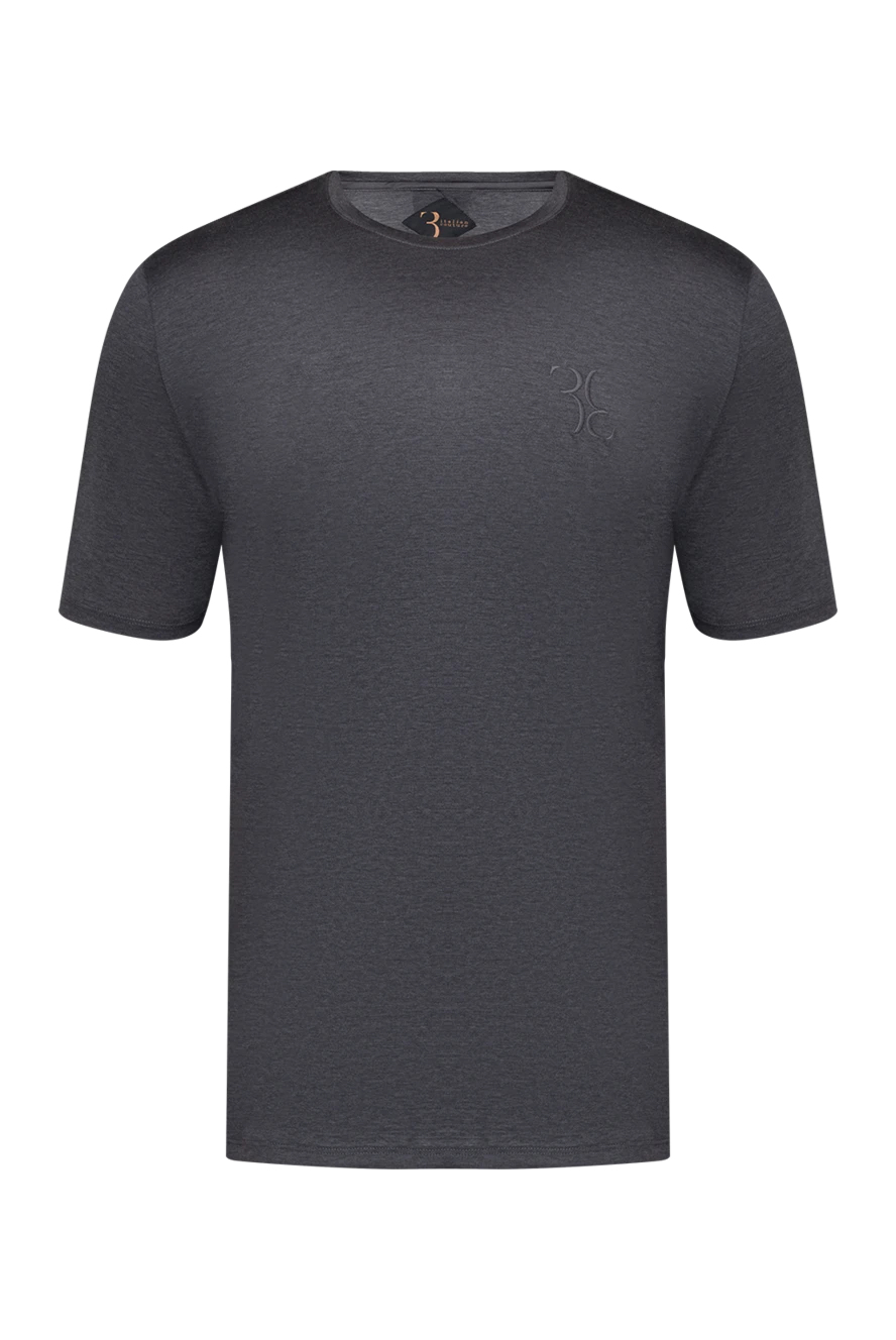 Billionaire man gray cotton t-shirt for men buy with prices and photos 145501 - photo 1