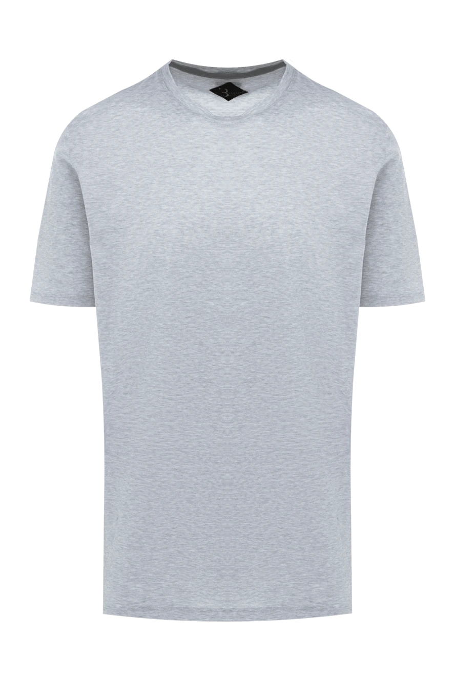 Billionaire чоловічі футболка з бавовни сіра чоловіча купити фото з цінами 145509 - фото 1